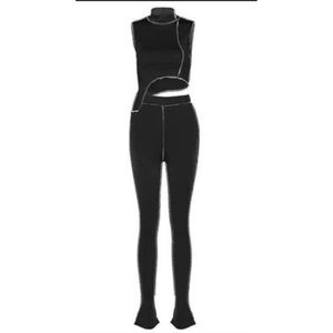 2 piece black tracksuit